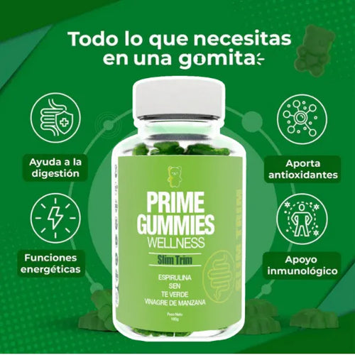 PRIME GUMMIES - GOMAS PARA BAJAR DE PESO