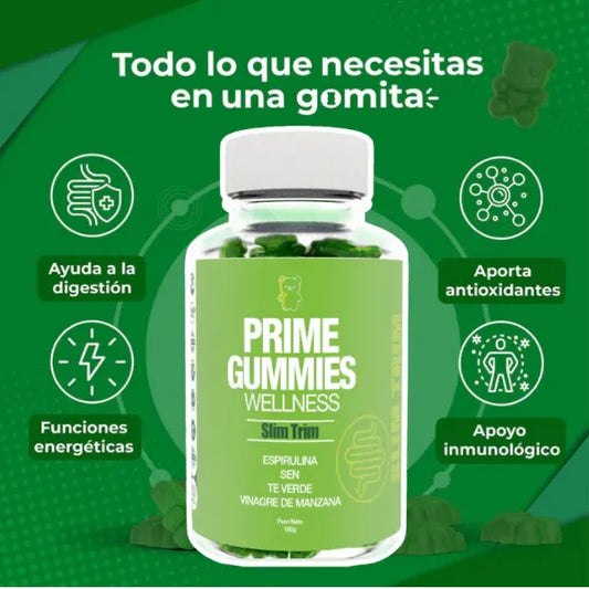 PRIME GUMMIES - GOMAS PARA BAJAR DE PESO
