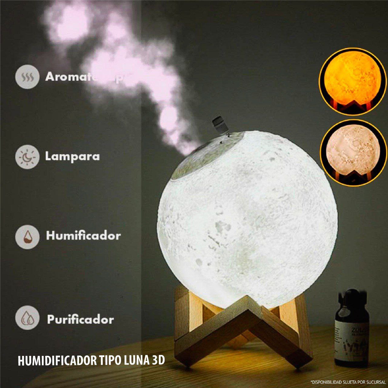 LÁMPARA HUMIFICADOR DE LUNA