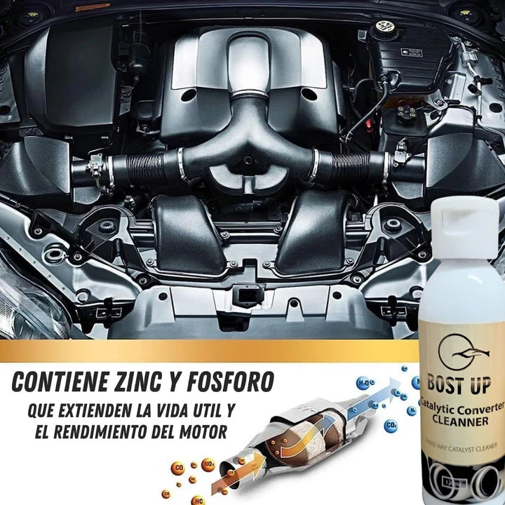 BOST UP- LIMPIADOR INSTANTÁNEO DE CATALIZADOR  DE AUTOMÓVILES