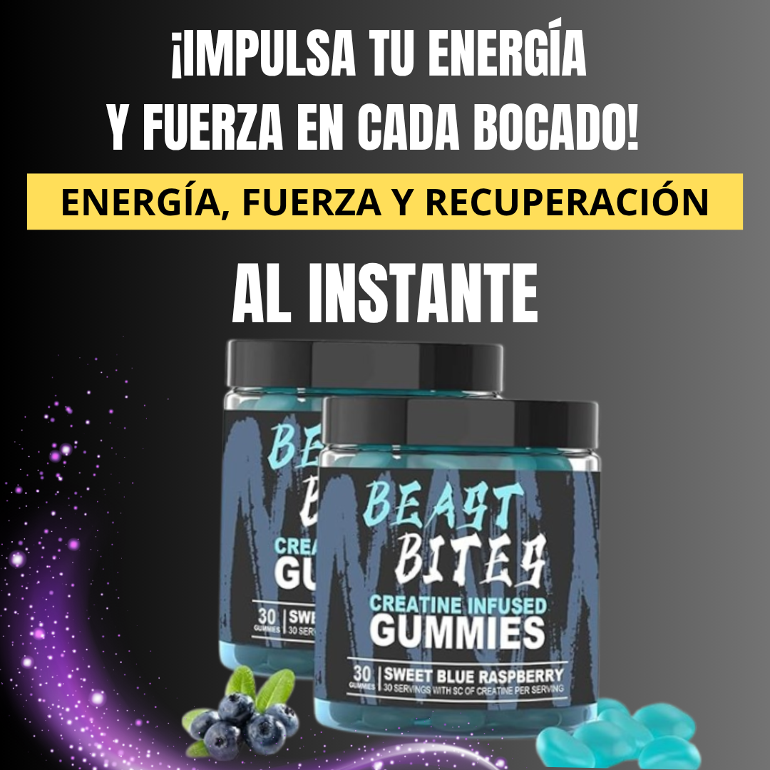 CREATINA BEAST BITES - GOMITAS