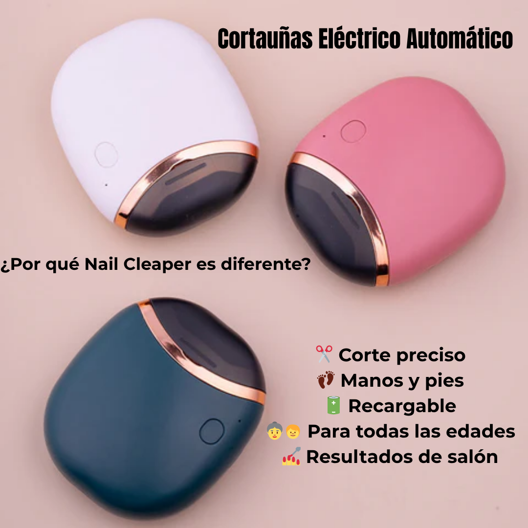 Electric Automatic Nail Clipper /Lima de uñas