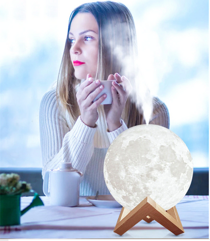 LÁMPARA HUMIFICADOR DE LUNA