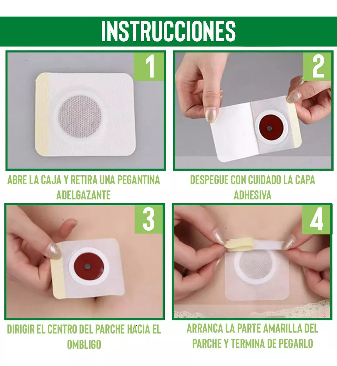 PARCHES ADELGAZANTES SLIM PATCH