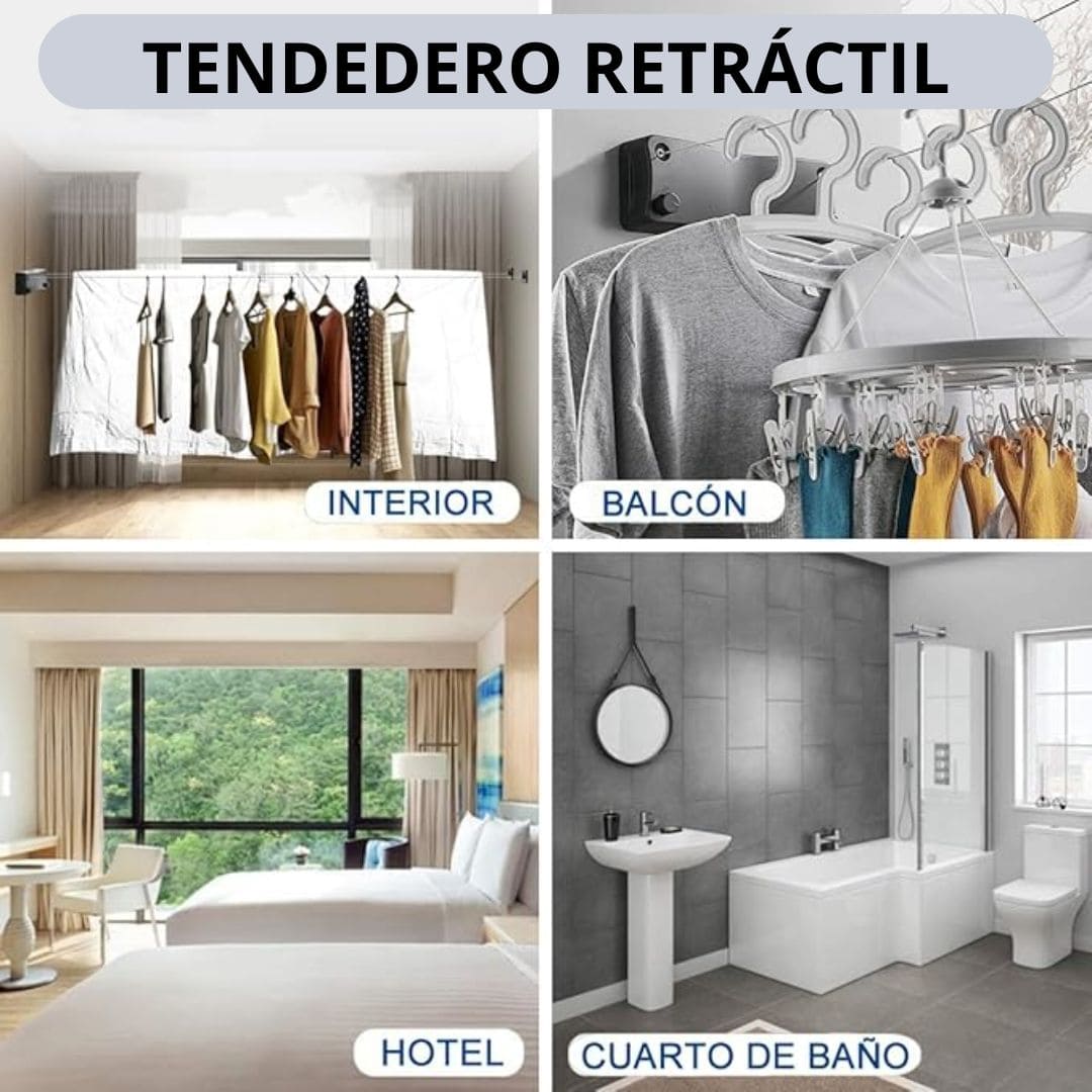 TENDEDERO RETRÁCTIL
