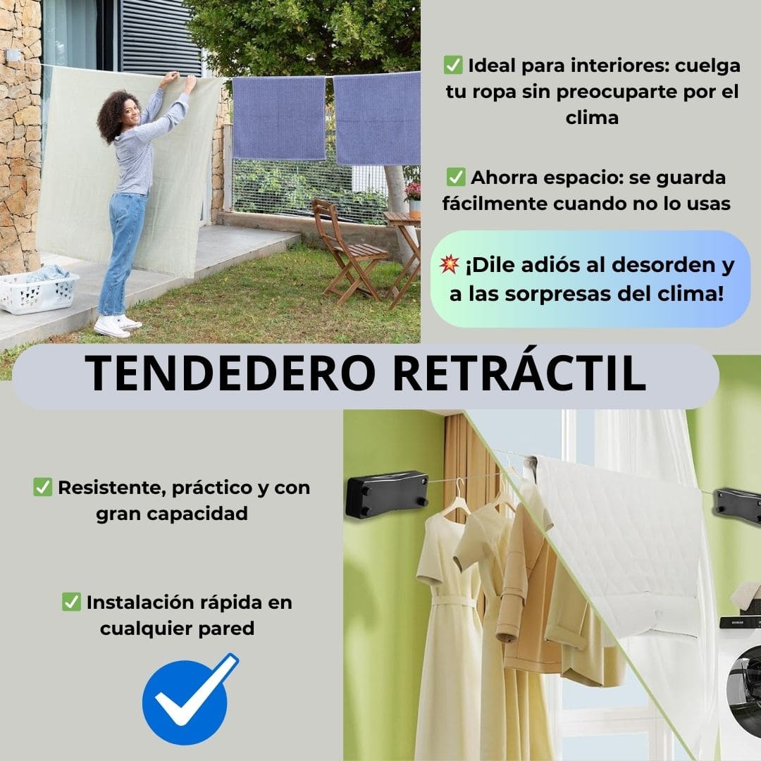 TENDEDERO RETRÁCTIL