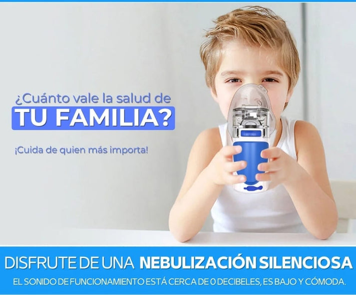 Nebulizador Portátil Para Adultos Y Niños