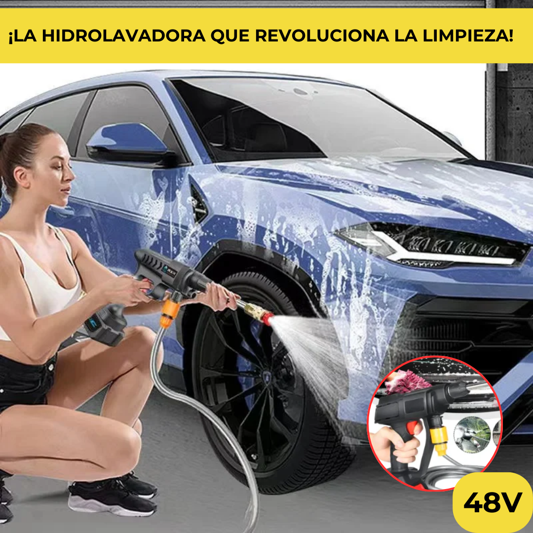 HIDRO LAVADORA CON BATERIA 48V