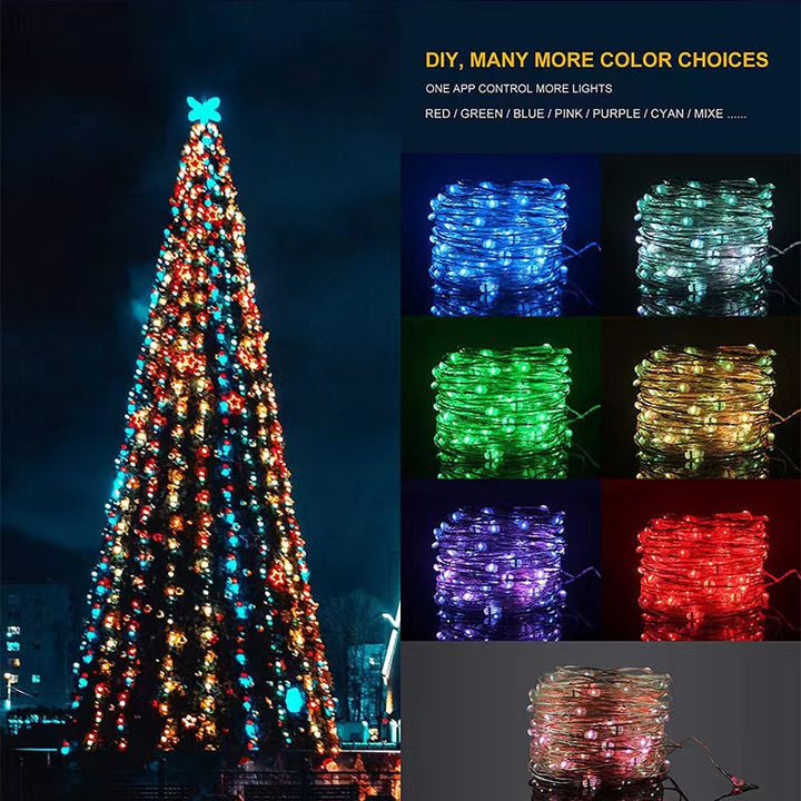 LUCES INTELIGENTES NAVIDEÑAS LED
