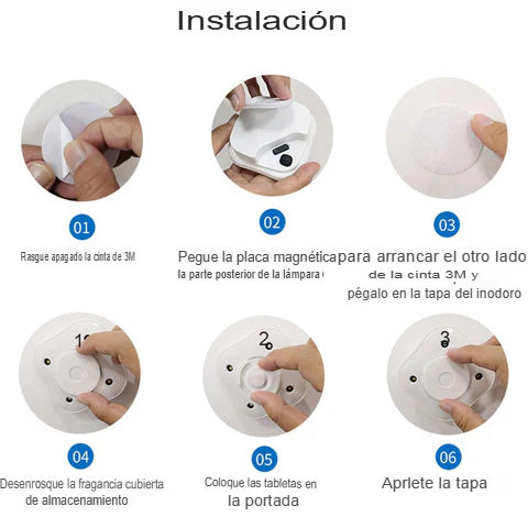 LÁMPARA ESTERILIZADORA PARA INODORO