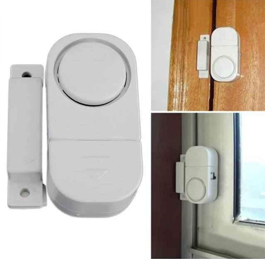 X3 ALARMAS PARA PUERTAS Y VENTANAS  + 1 GRATIS