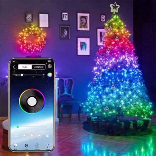 LUCES INTELIGENTES NAVIDEÑAS LED