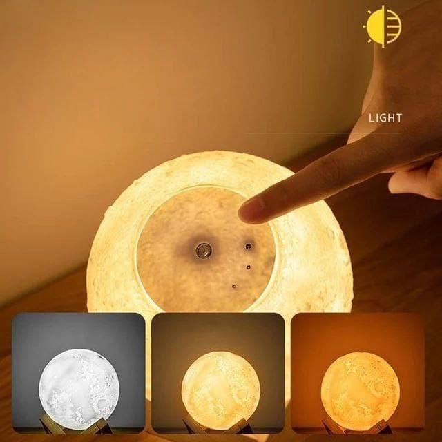 LÁMPARA HUMIFICADOR DE LUNA