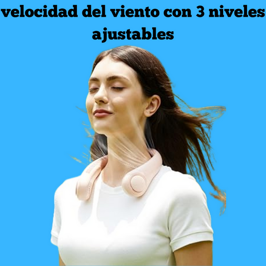 VENTILADOR DE CUELLO PORTATIL
