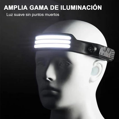 Lampara de Cabeza de Inducción LED Recargable