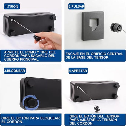 TENDEDERO RETRÁCTIL