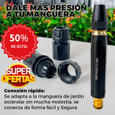 BOQUILLA PARA MANGUERA DE ALTA PRESION