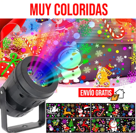 PROYECTOR DE LUCES NAVIDEÑAS
