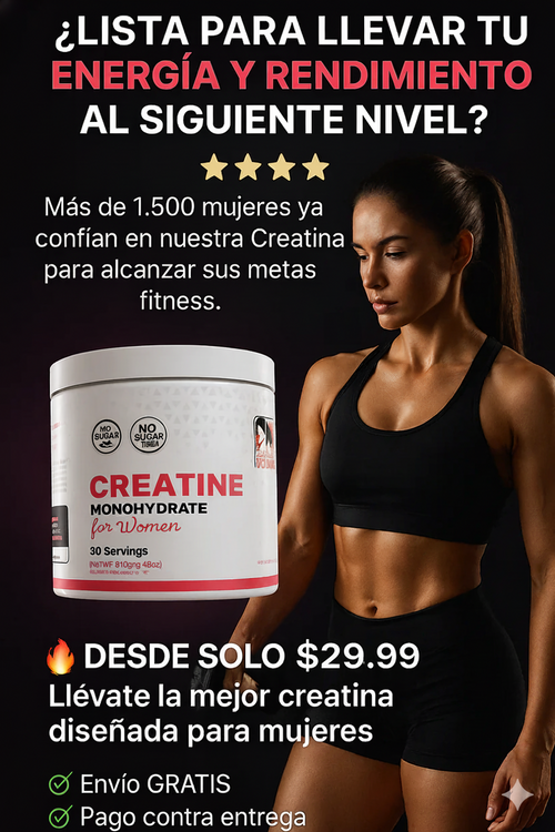 Old School Labs Creatina para Mujeres