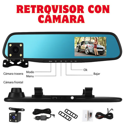 Cámara Retrovisor Full HD 🚗 Tu Auto Más Seguro, Moderno y Conectado