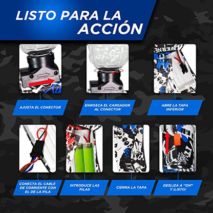 PISTOLA DE HIDROGE DIVERSION PARA GRANDES Y CHICO