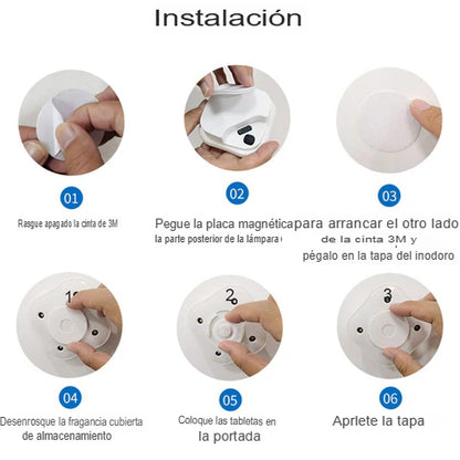 LÁMPARA ESTERILIZADORA PARA INODORO