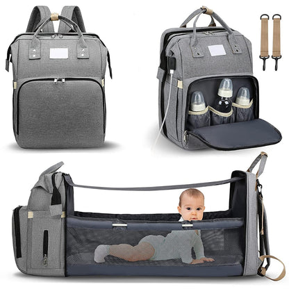 Mochila pañalera 3 en 1
