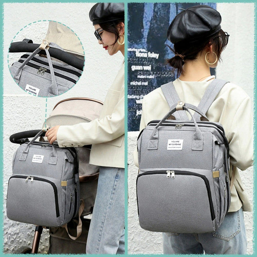 Mochila pañalera 3 en 1