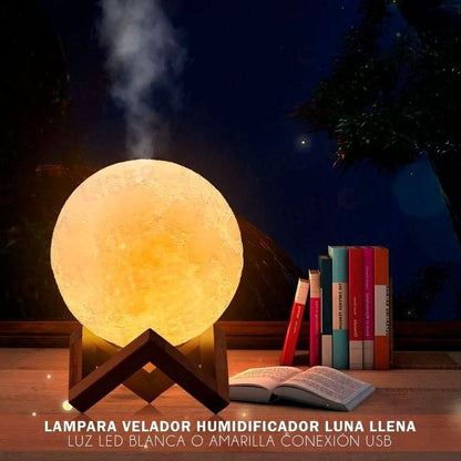 LÁMPARA HUMIFICADOR DE LUNA