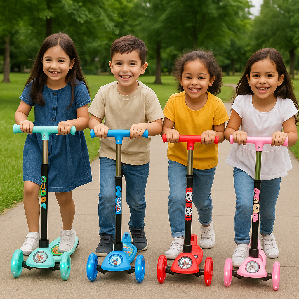 SCOOTER PARA NIÑOS CON LUCES+ ENVIO GRATIS