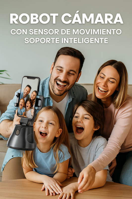 ROBOT CÁMARA CON MOVIMIENTO SOPORTE INTELIGENTE