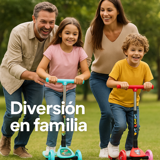 SCOOTER PARA NIÑOS CON LUCES+ ENVIO GRATIS