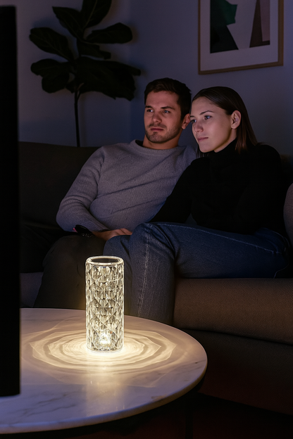 LÁMPARA DE CRISTAL TÁCTIL PREMIUM