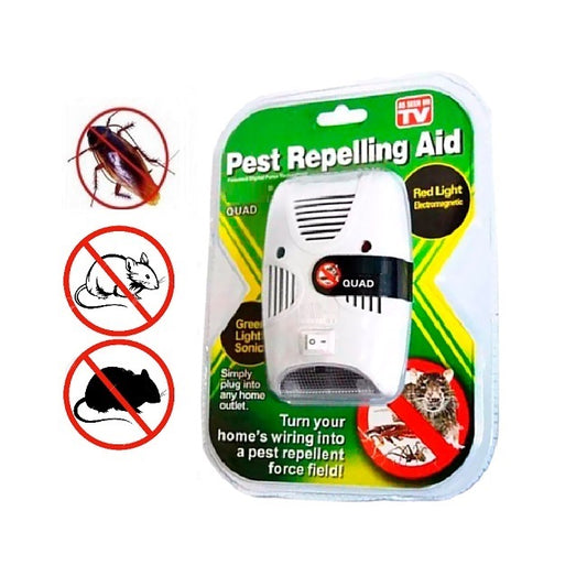 Repelente Ultrasónico para Insectos y Roedores