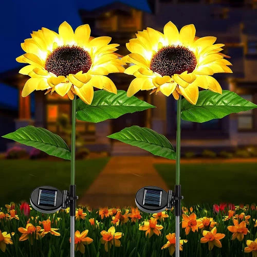1+1 GRATIS -Girasol solar | Lámpara solar LED