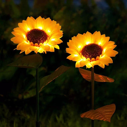 1+1 GRATIS -Girasol solar | Lámpara solar LED